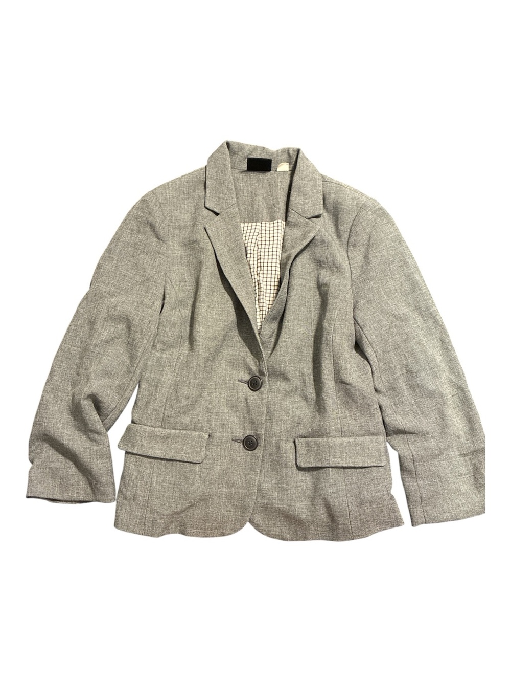 BDG Gray Tailored Blazer Women’S Career Office Business Casual Preppy Jacket